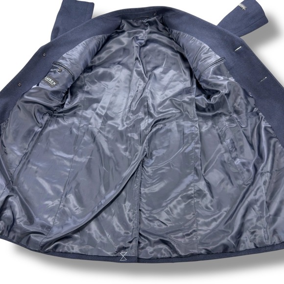 NWT Lauren Ralph Lauren Mens Luther Classic Fit Overcoat 38S in Midnight - $495 - Picture 6 of 14